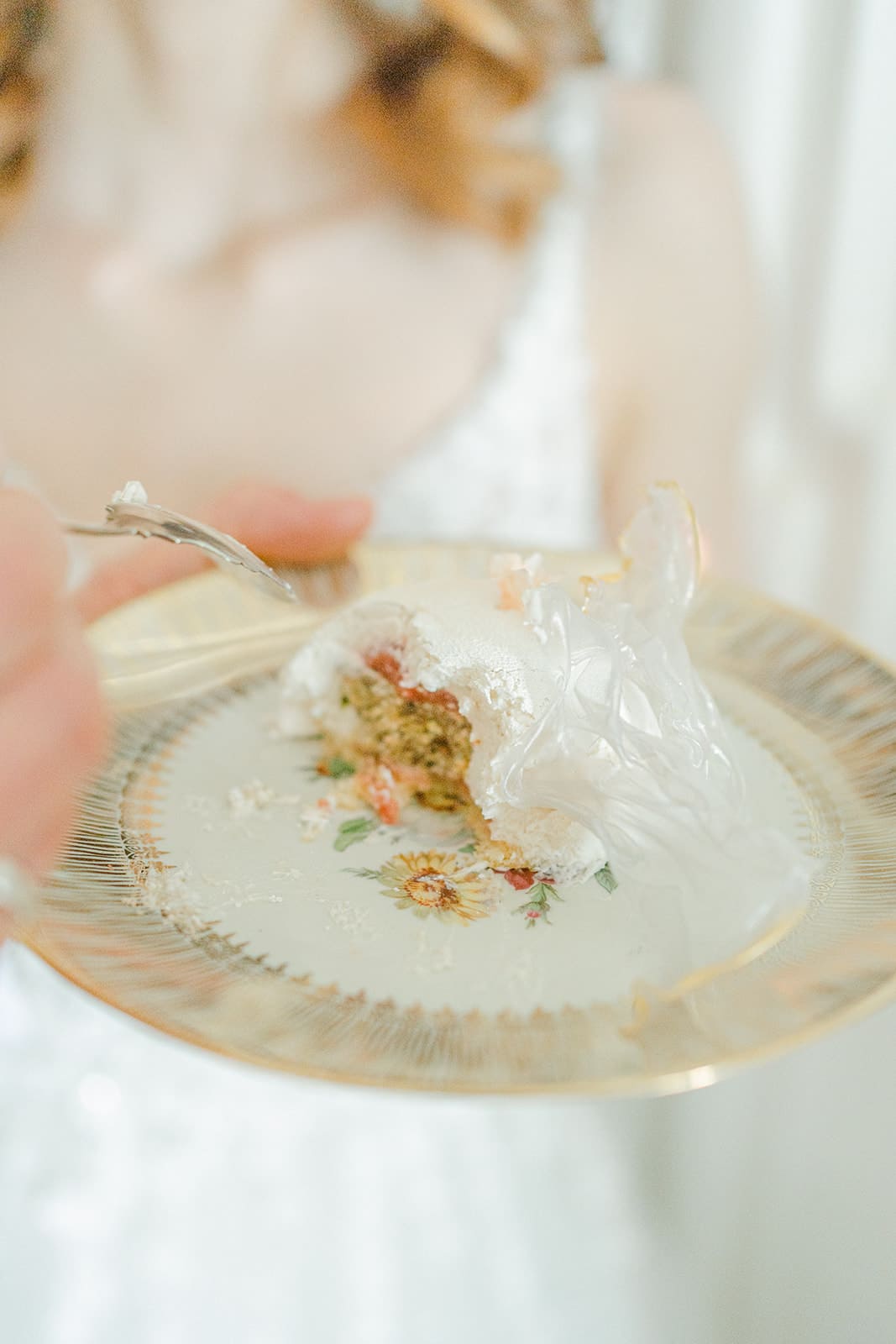 Leckeres Stückchen am Hochzeitstag